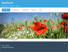 Tablet Screenshot of geopaint.at